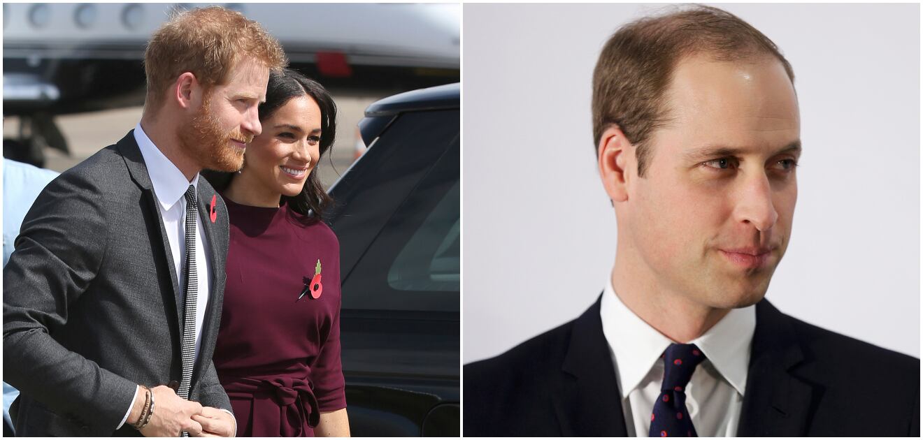 El príncipe William quiere a Meghan Markle y su hermano Harry lo más lejos posible