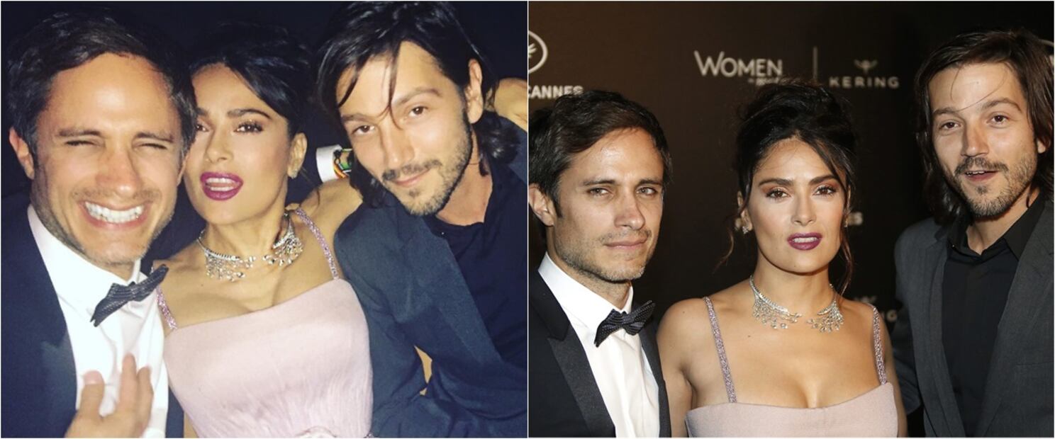 Los escotes con los que Salma Hayek ha atraído todas las miradas 