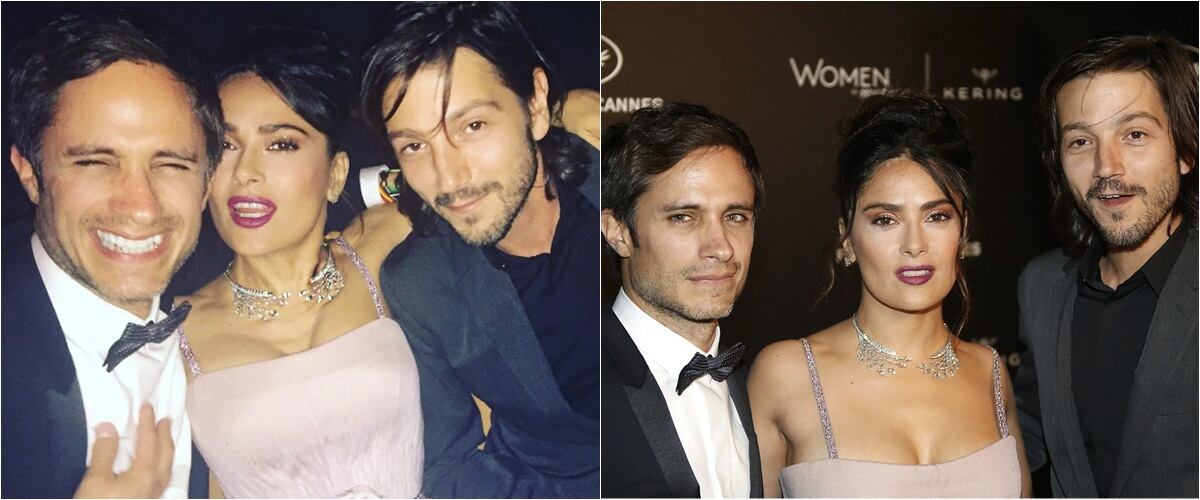 Los escotes con los que Salma Hayek ha atraído todas las miradas 