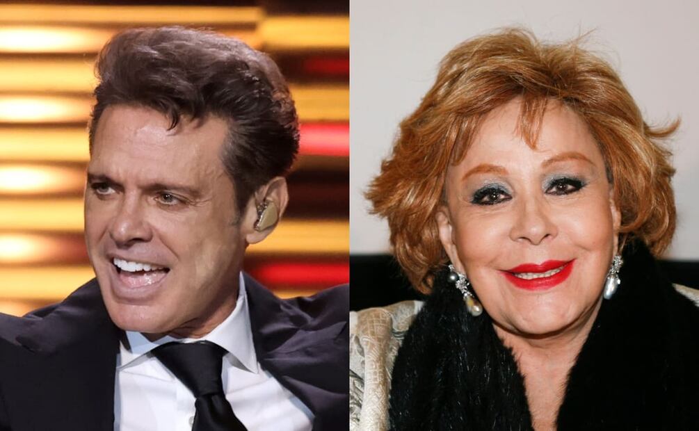 Luis Miguel y Silvia Pinal / Fotos: Getty Images