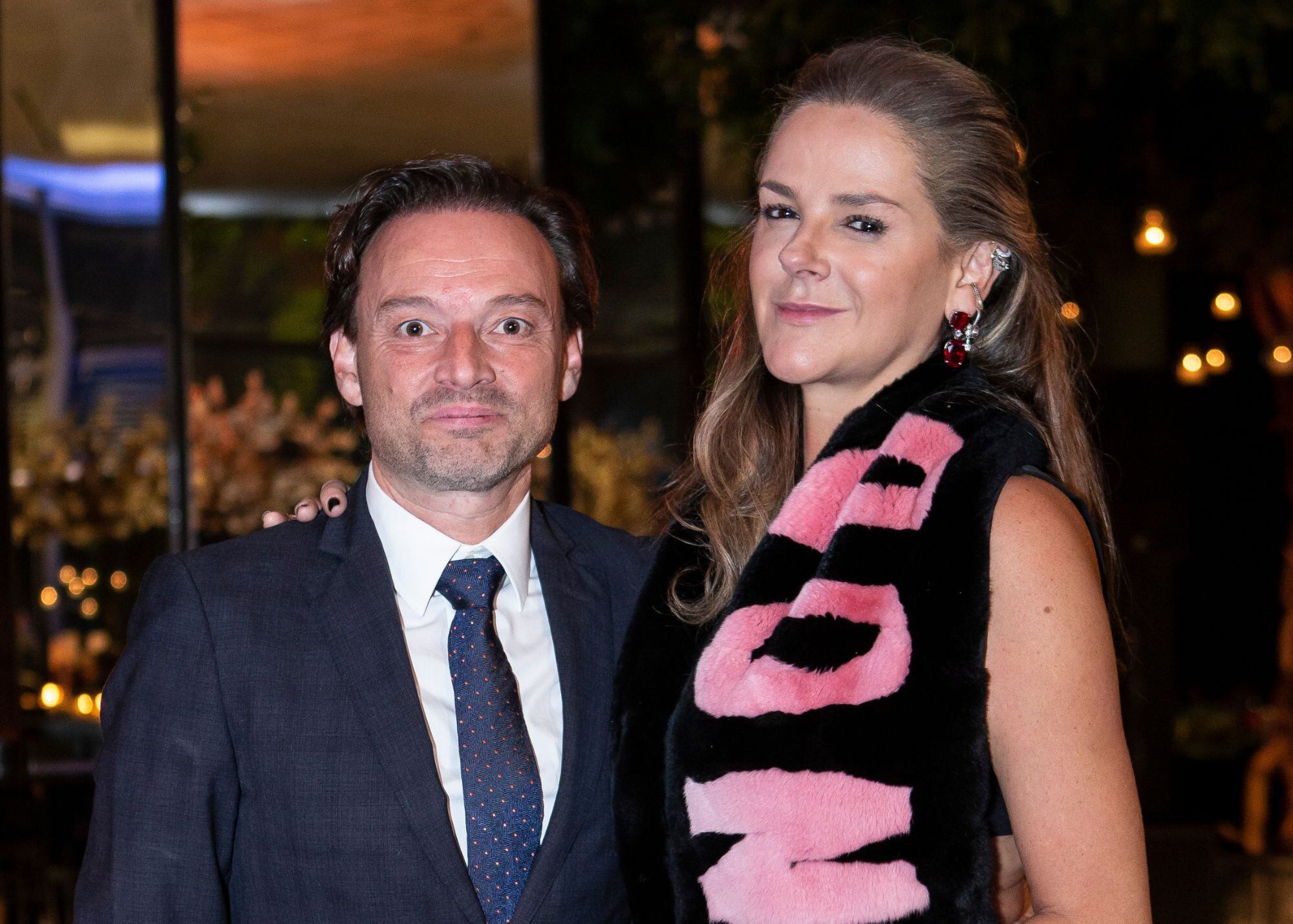 Sergio Díaz y Beatriz Sámano. (Foto: Esteban Torreblanca)