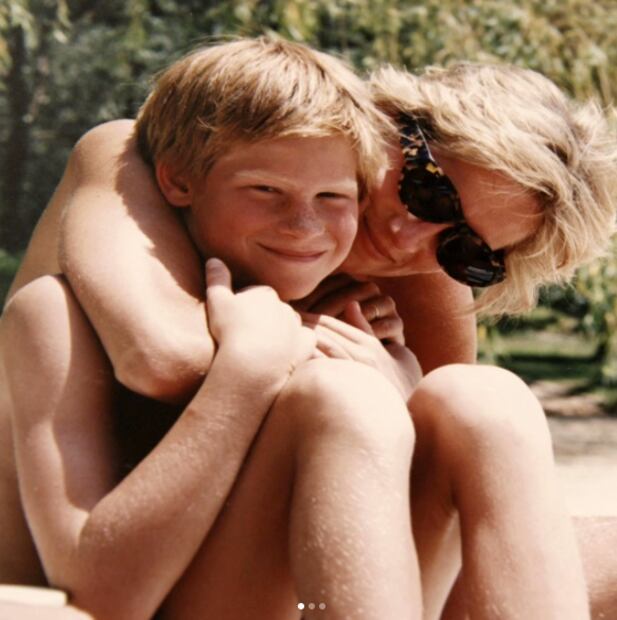 Diana de Gales y el príncipe Harry / Foto: Archivo
