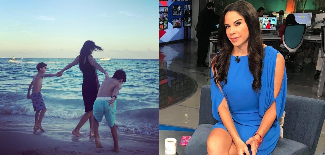Paola Rojas vive un momento inolvidable con sus hijos en el mar