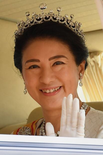 Masako en su primera aparición a solas y en público 