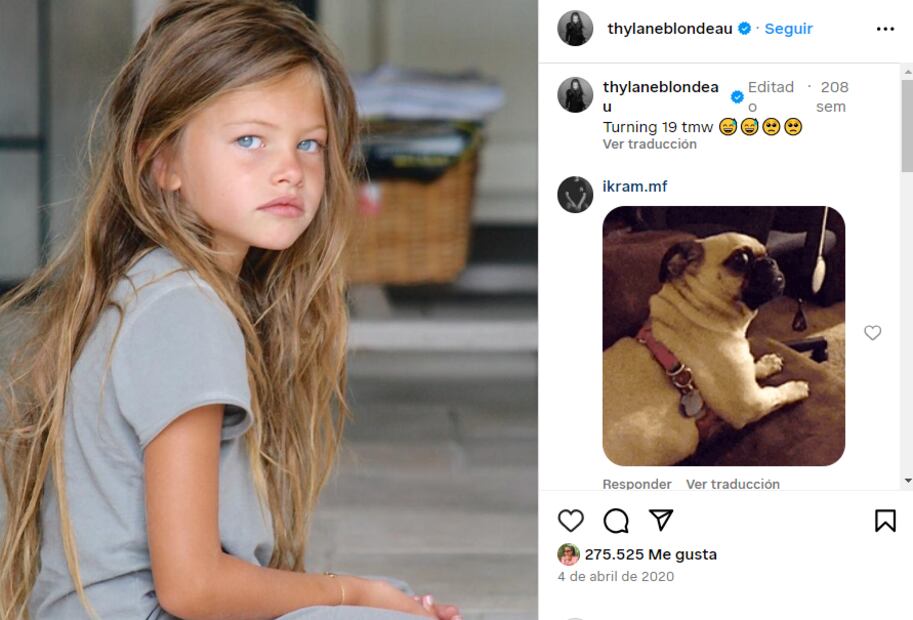 Thylane Blondeau/Instagram