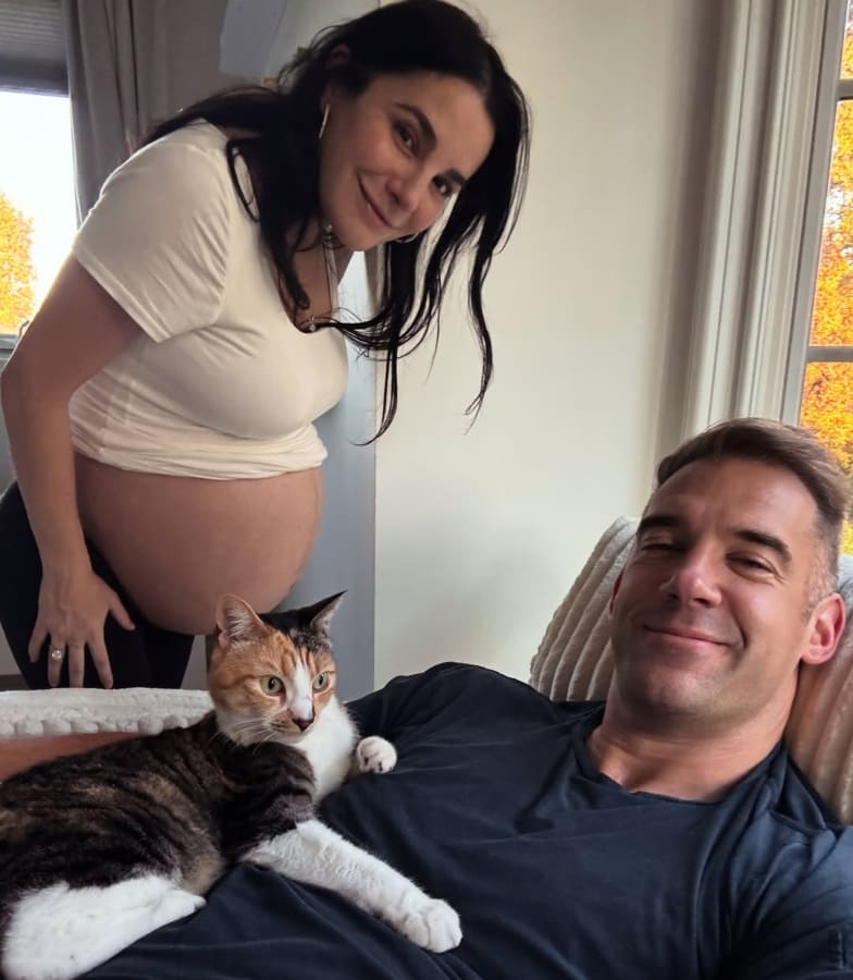 Martha Higareda y su esposo Lewis Howes / Foto: Instagram