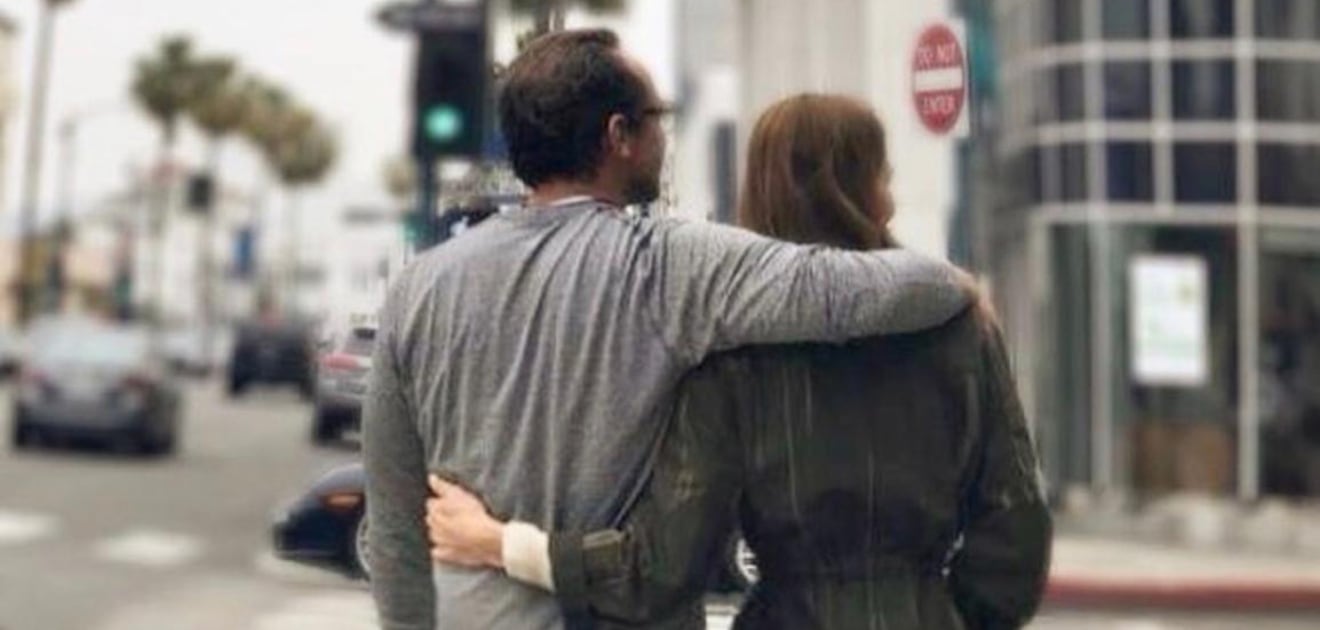 Luis Gómez y Adriana Abascal vacacionan juntos en Los Ángeles 
