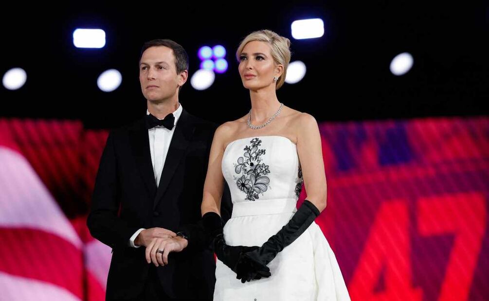 Ivanka Trump junto a su esposo Jared Kushner durante el Baile Inaugural / Foto: EFE