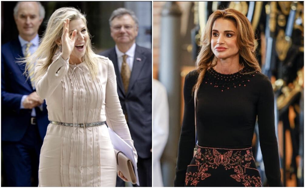 Maxima de Holanda
(AFP) / Rania de Jordania (EFE)