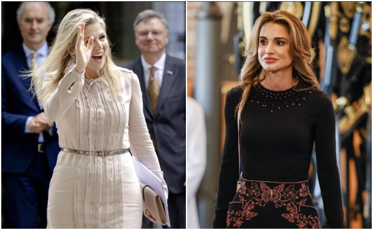 Maxima de Holanda
(AFP) / Rania de Jordania (EFE)
