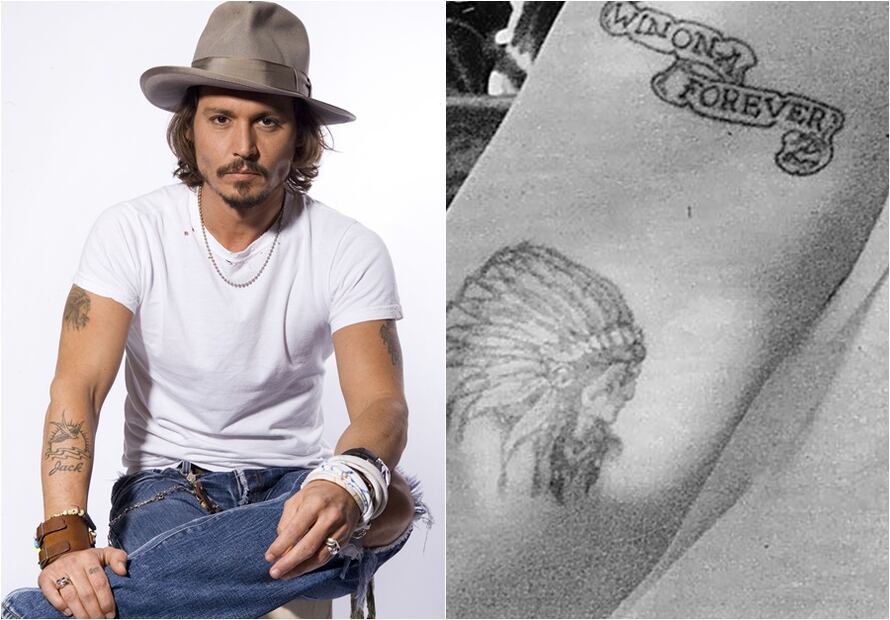 Famosos que se tatuaron por amor y se arrepintieron