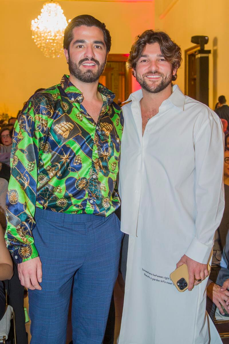 Roberto Sanromán y Christopher Basteris. (Foto: Héptor Arjona)