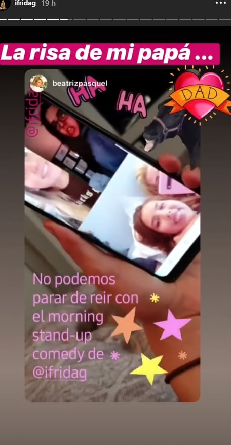 Frida Sofía y su papá, Pablo Moctezuma, más unidos que nunca 