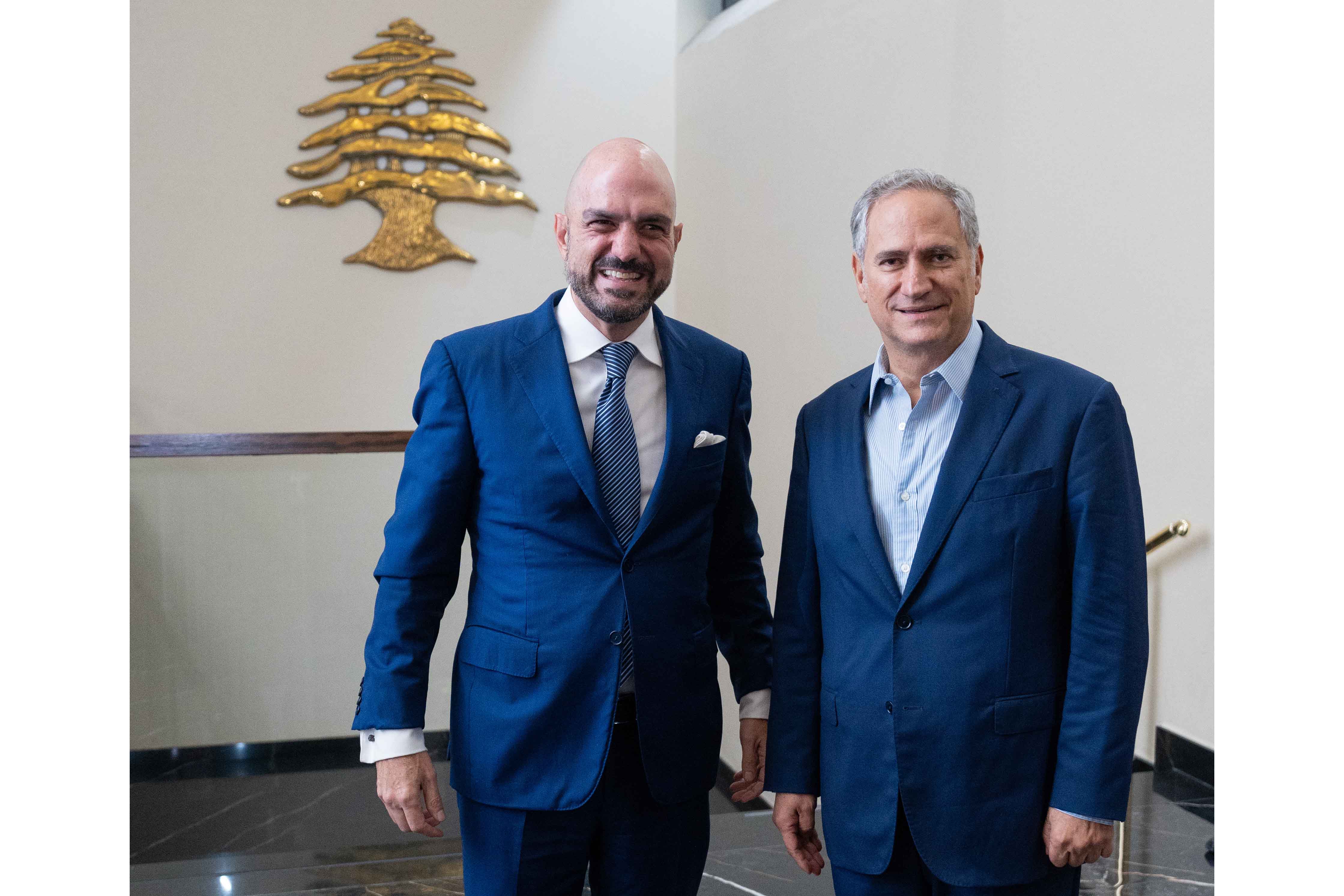Daniel Karam y Alejandro Soberón Kuri. (Foto: Héptor Arjona)