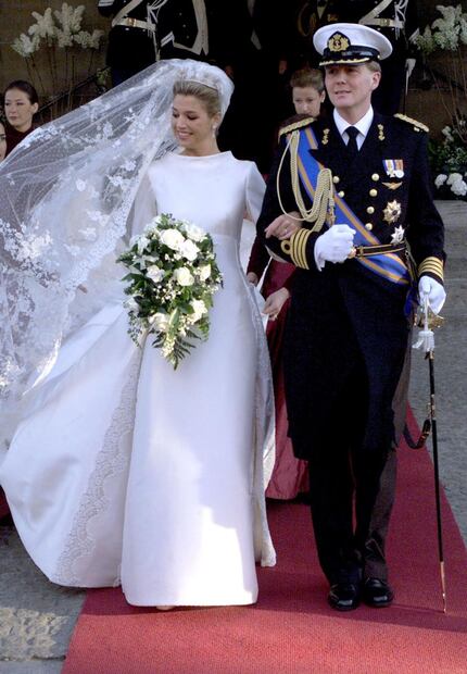 Los vestidos de novia de las princesas 