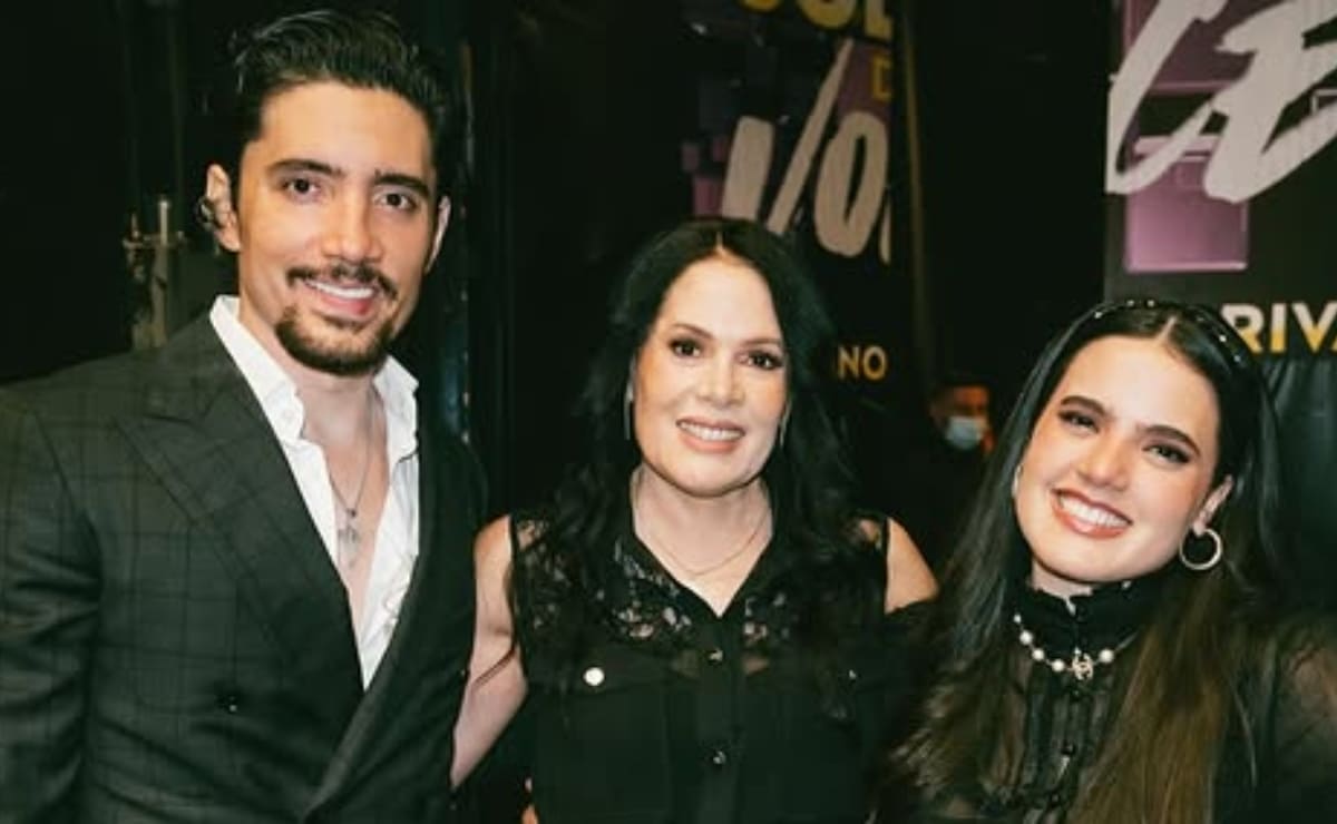Alex Fernández, América Guinart y Camila Fernández / Foto: Instagram