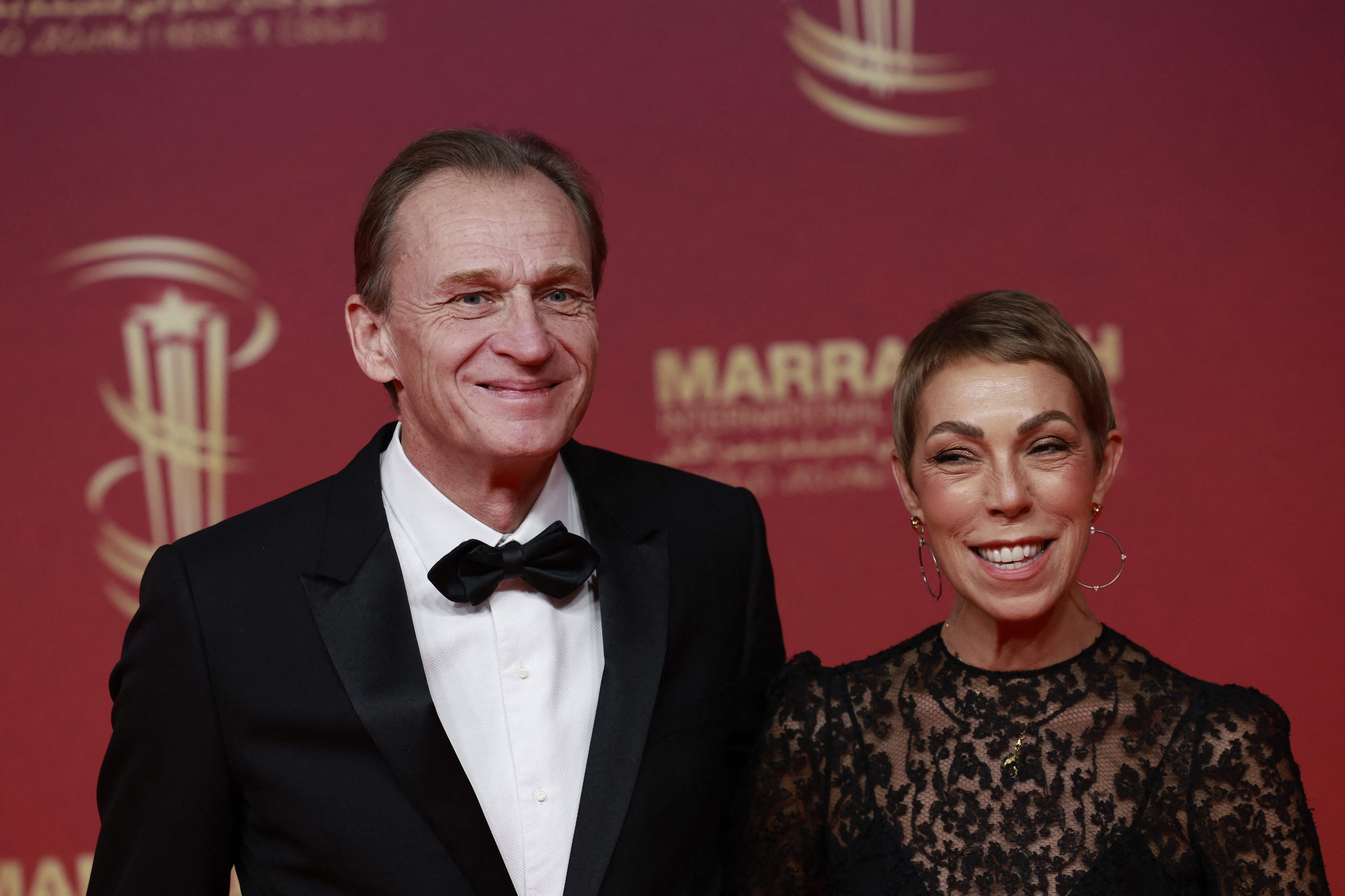 Mathilde Favier y Nicolas Altamayer. (Foto: AFP)