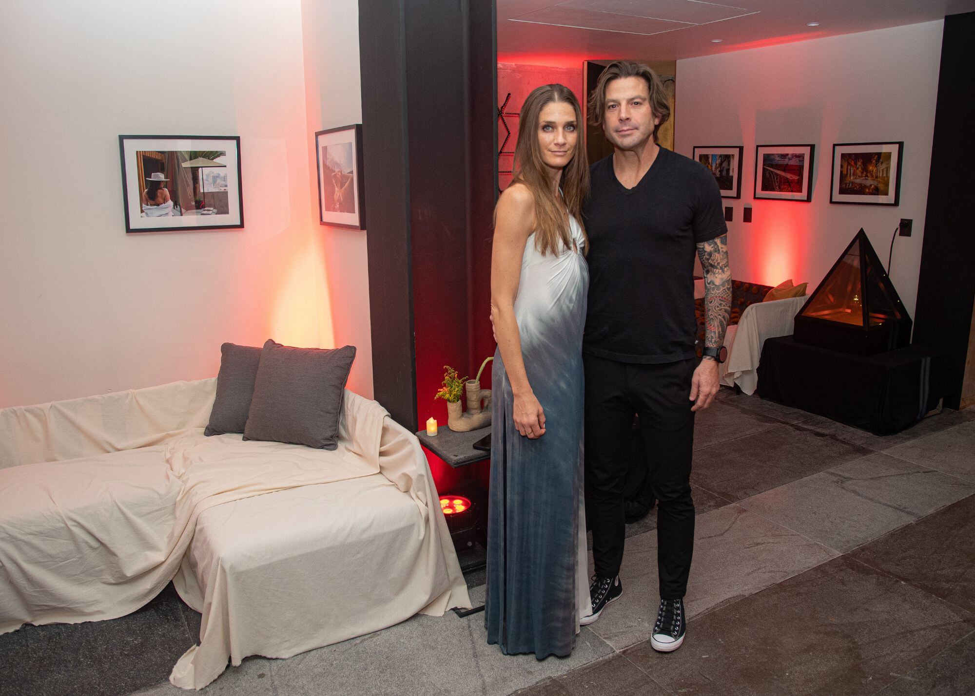 Sara Quiriconi y Chad Weller. (Foto: Arturo Quintero)