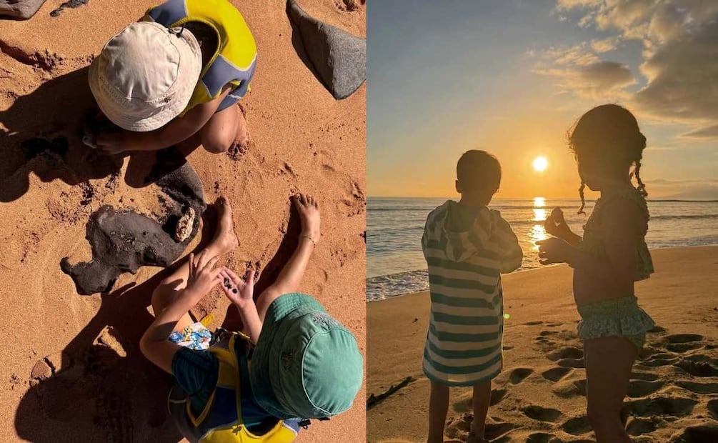 Así han crecido los hijos de Sarah Kohan y Javier 'Chicharito' Hernández / Fotos: Instagram