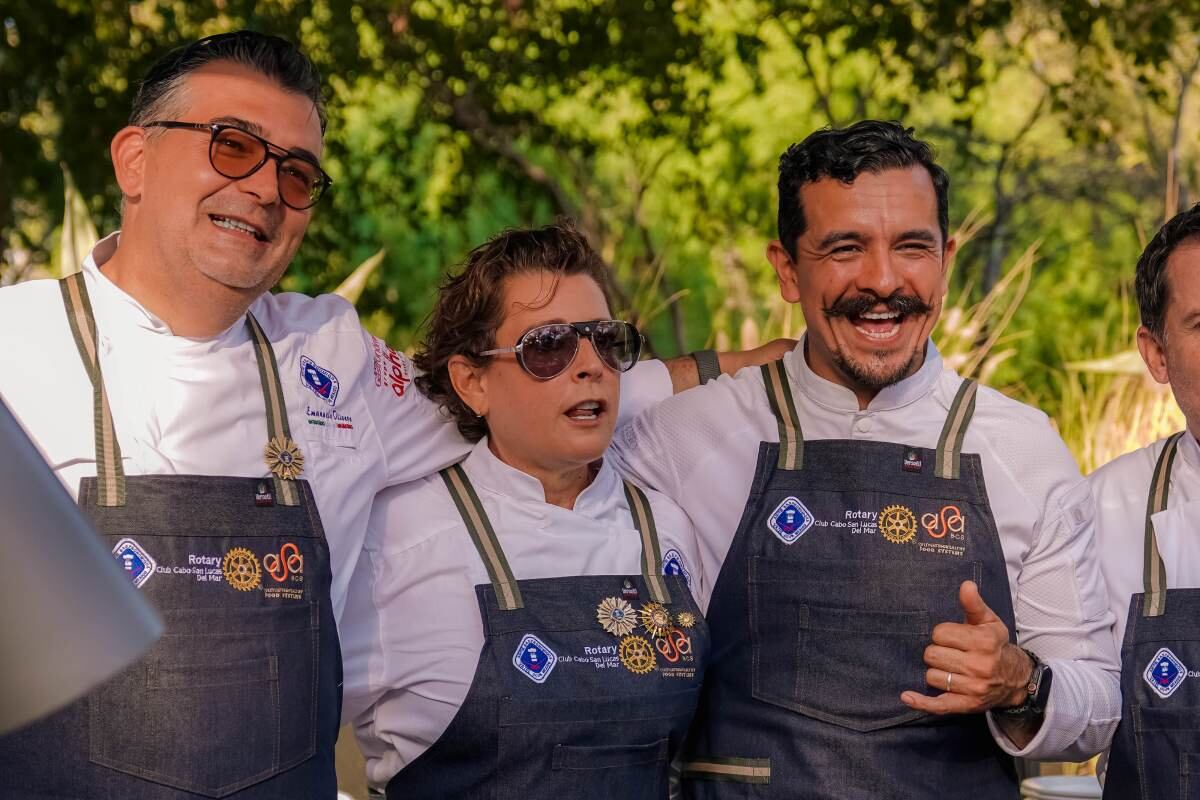 Emanuele Olivero, Elena Sors y Elihu Sepúlveda. (Foto: Emilio Farfan)