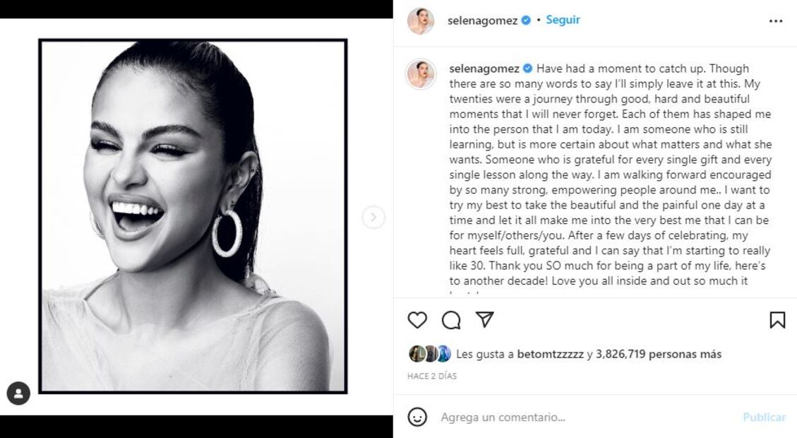 Abuela de Selena Gómez revela datos de su vida sentimental sin querer