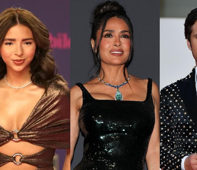 Las reacciones de Salma Hayek, Diego Boneta y Ángela Aguilar ante las protestas en Los Ángeles