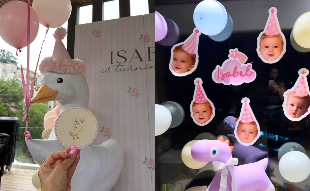 Fiesta de cumpleaños de Isabel. (Foto: Instagram)