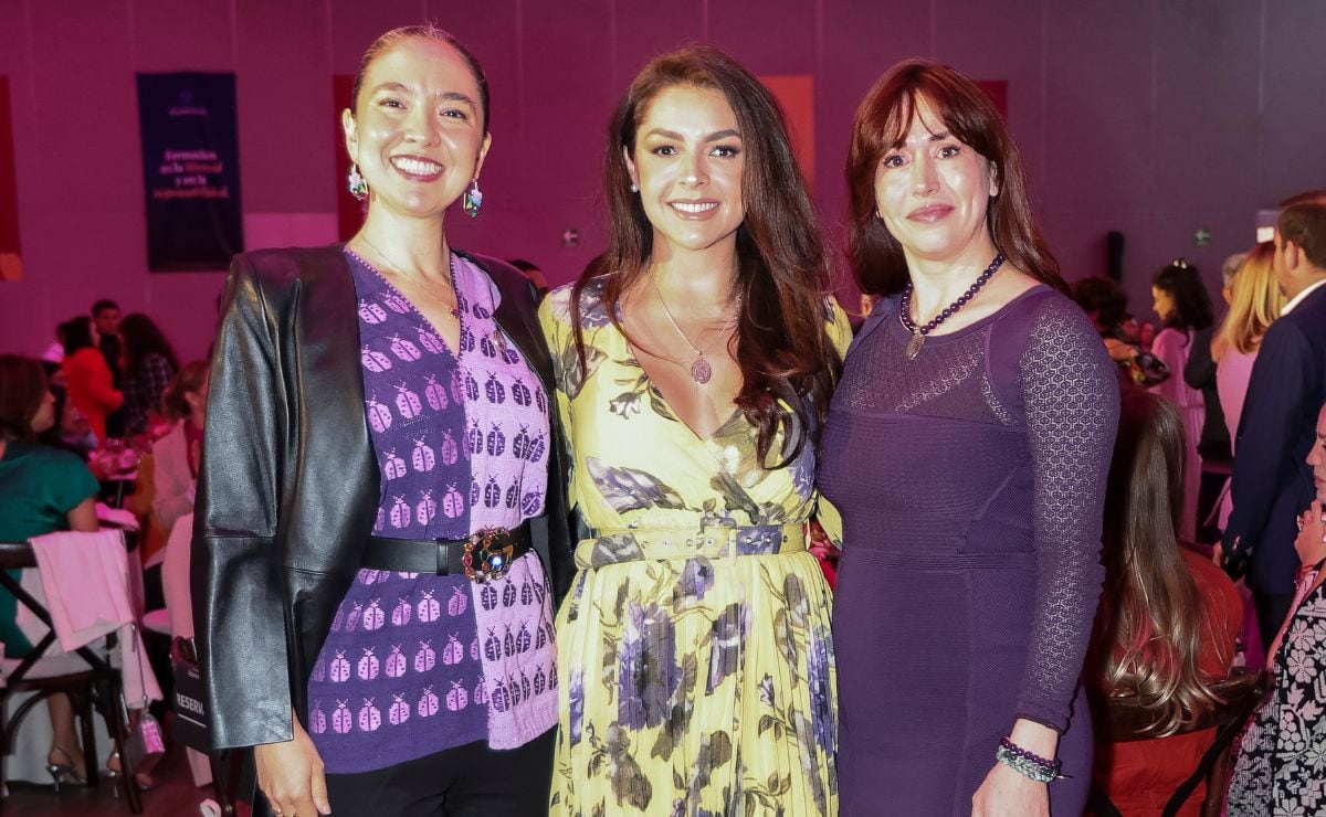 Male Esparza Guevara, Daniela Cordero y Paola Félix Díaz / Foto: Esteban Torreblanca