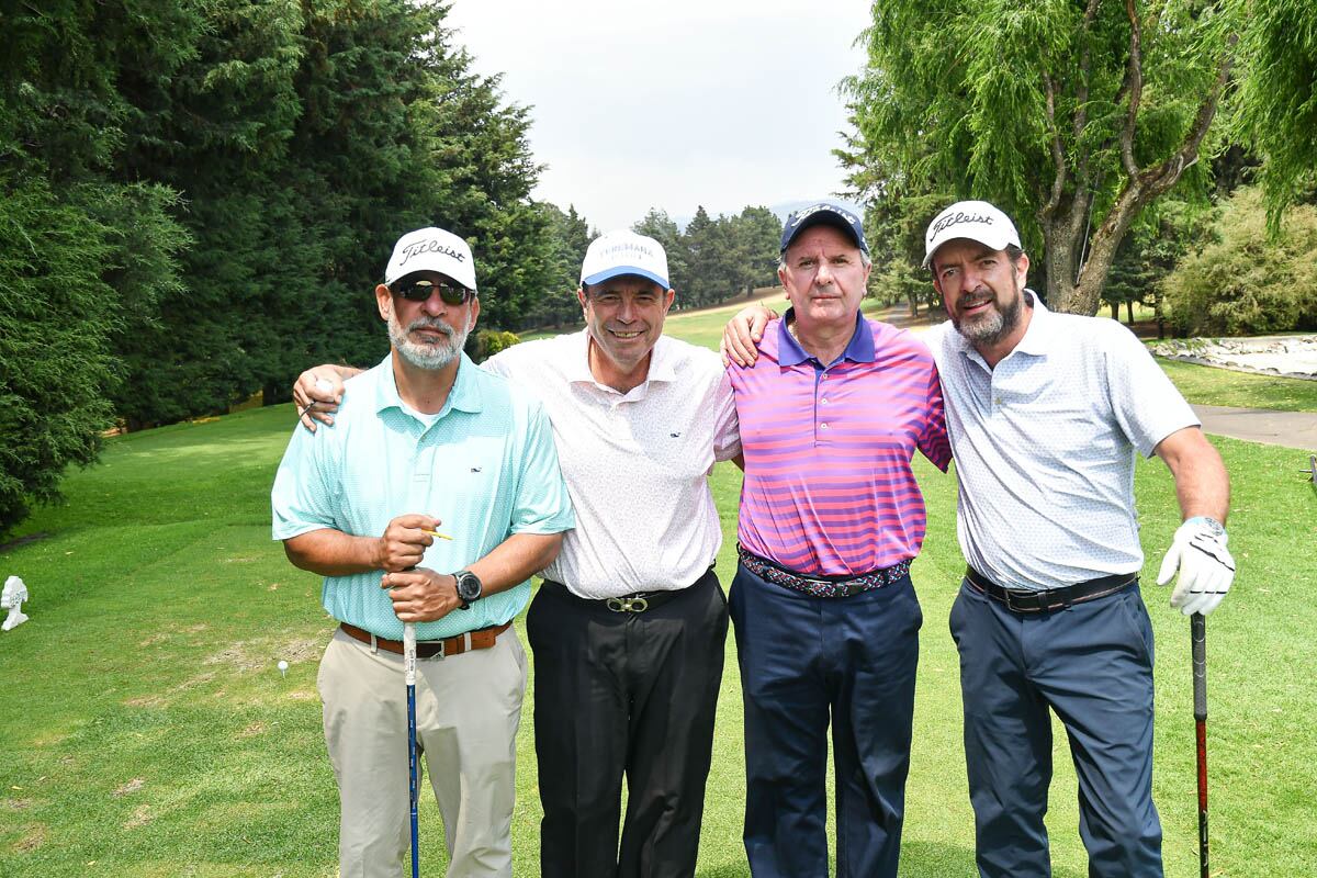 José Ramon Barreda, Carlos González Cueto, Mario Pavón y Juan Manuel Ortega. (Foto: Arturo Quintero)