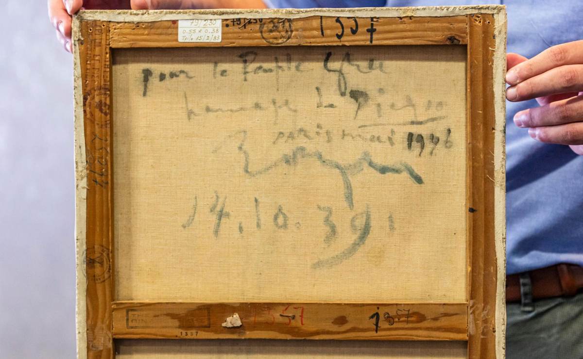 Encuentran cuadro de Picasso que fue robado hace 9 años