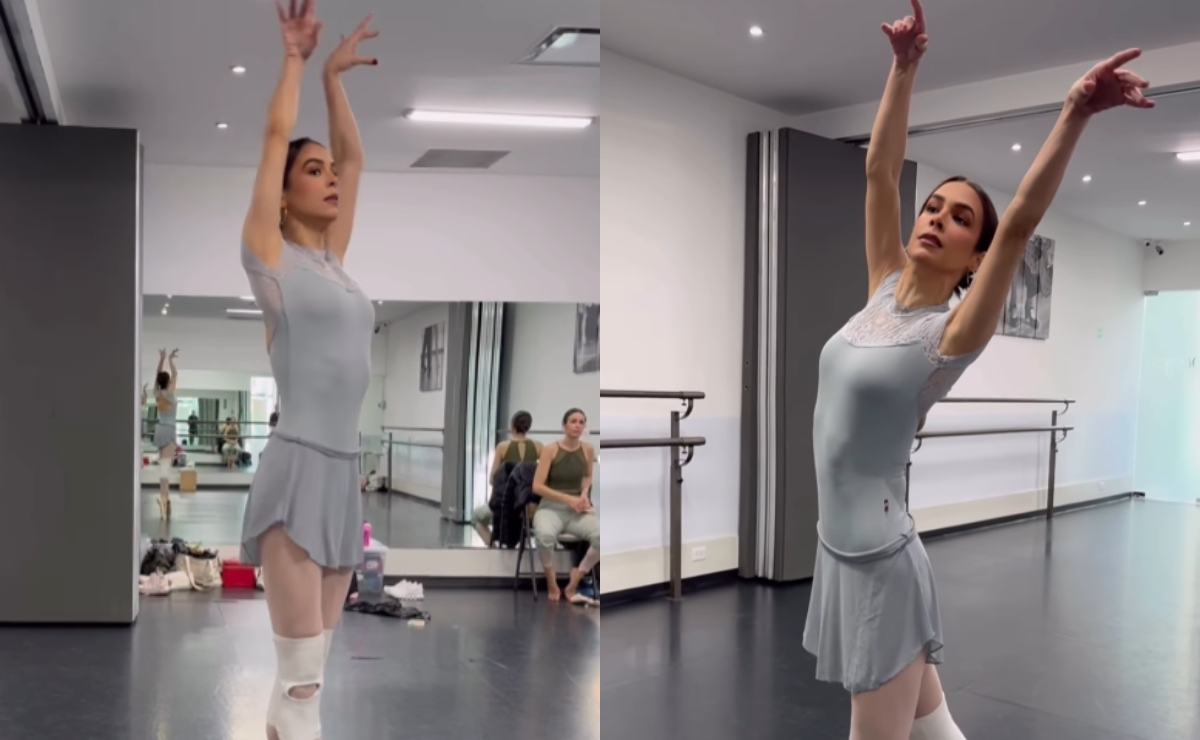 Biby Gaytán muestra su pasión por el ballet / Fotos: Instagram