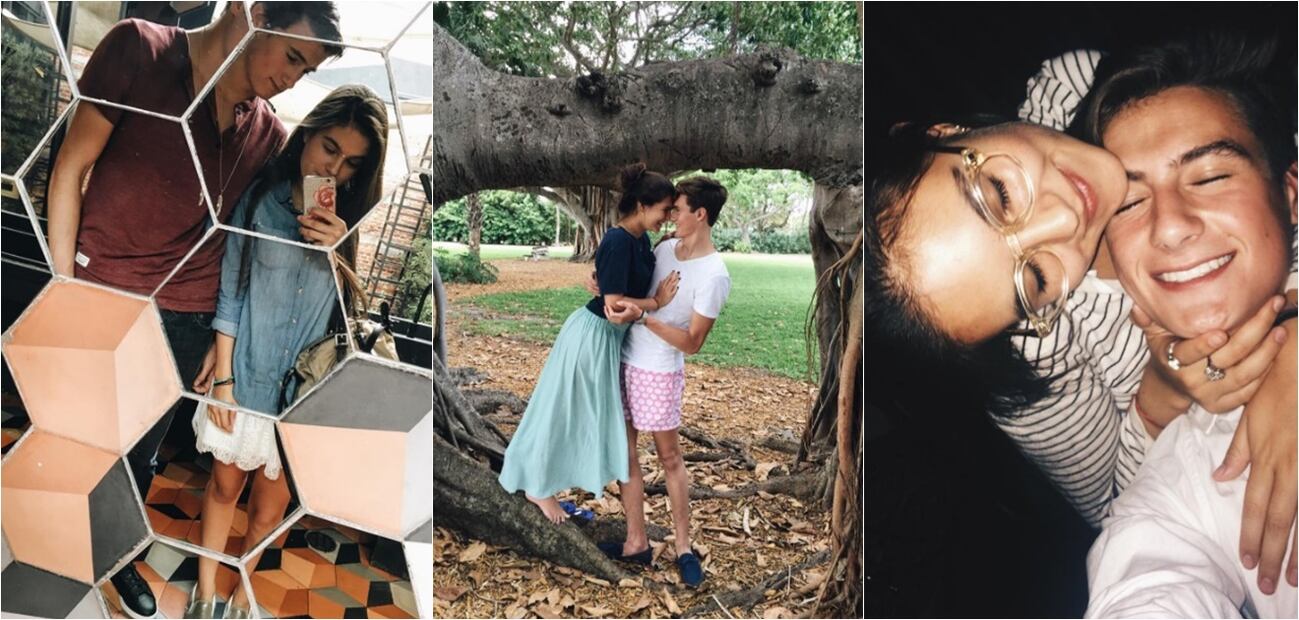 Las fotos de Romina Poza y su novio