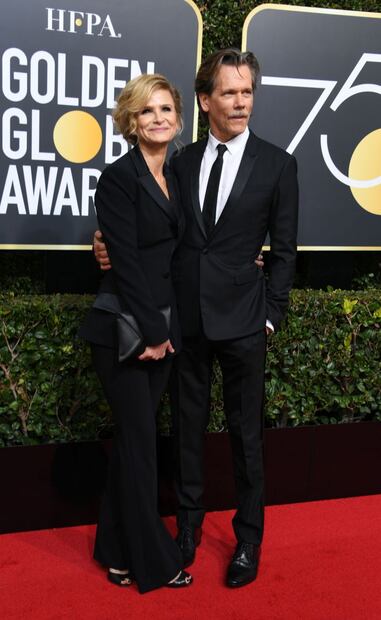 El amor se apodera de los Golden Globes: Las parejas en la alfombra roja