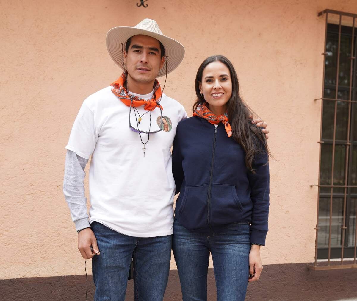 Carlos Morales y Carla Arzamendi.  (Foto: Héptor Arjona)