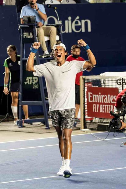 Ana Boyer cautiva en Abierto de Tenis de Los Cabos