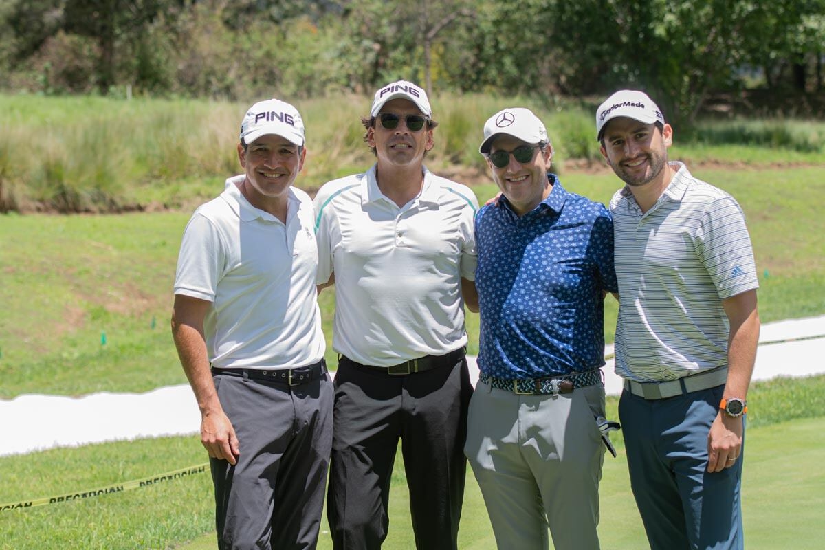 Alejandro Aguilar, Antonio Erazo, Octavio González y Andres Rovirosa.  (Foto: Arturo Quintero para VIP)
