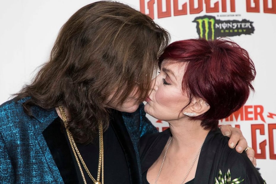 Ozzy y Sharon Osbourne / Foto: AFP