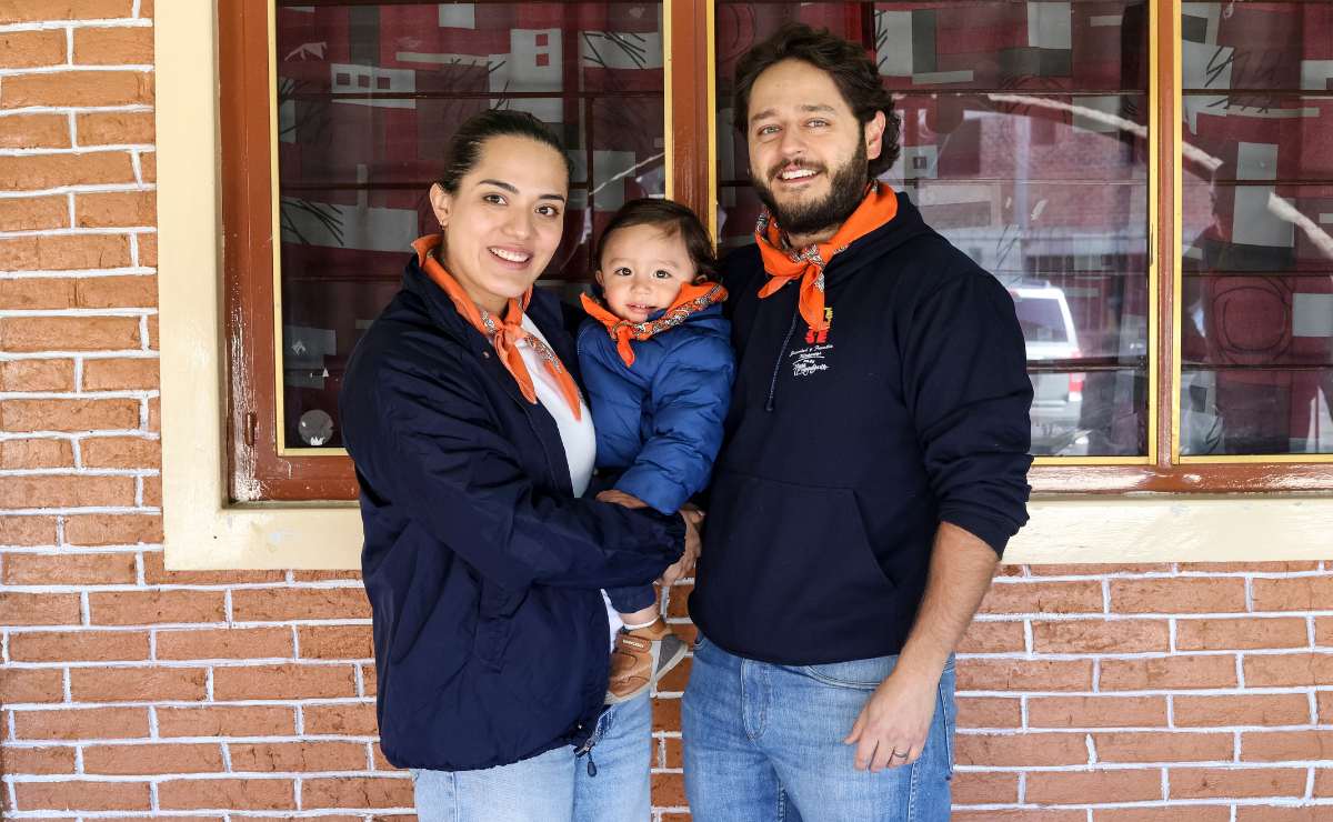 Martiza Eugenio, Matteo y Kevin Ruíz / Foto: Esteban Torreblanca