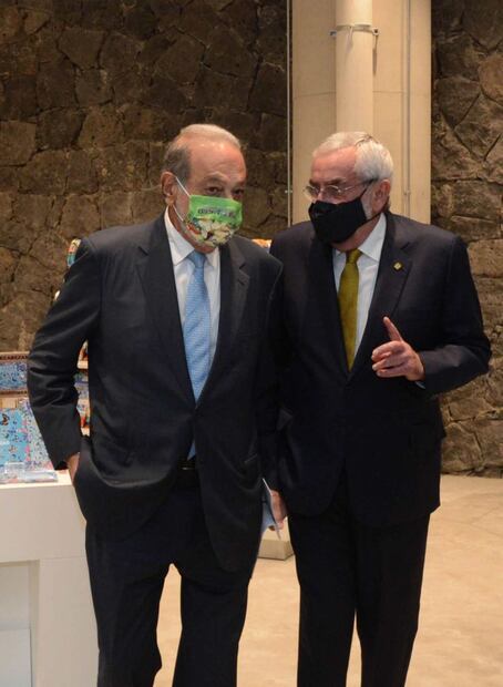Carlos Slim visita la UNAM para inaugurar el Pabellón Nacional de la Biodiversidad
