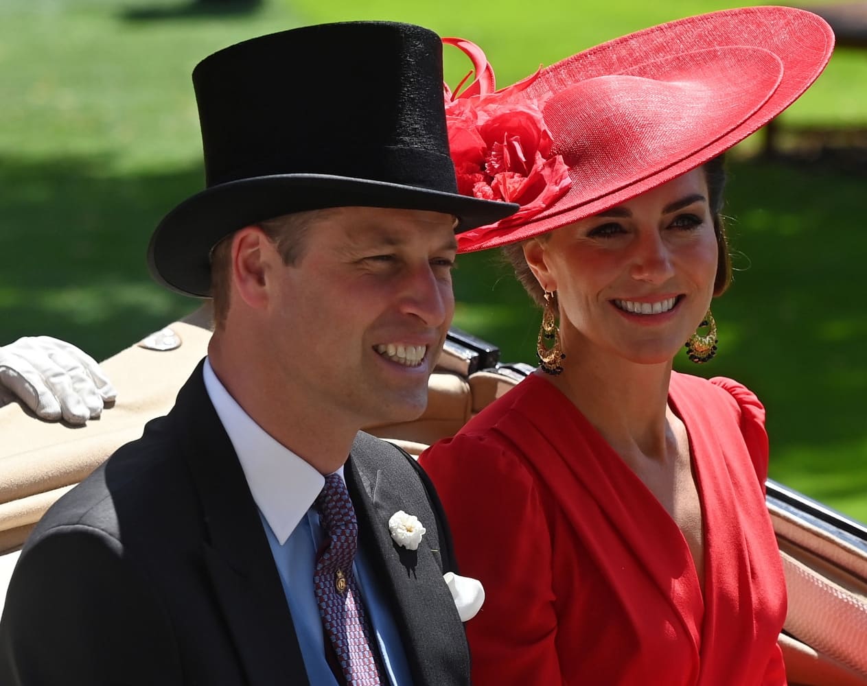 El príncipe William y Kate Middleton en el Royal Ascot 2023 / EFE