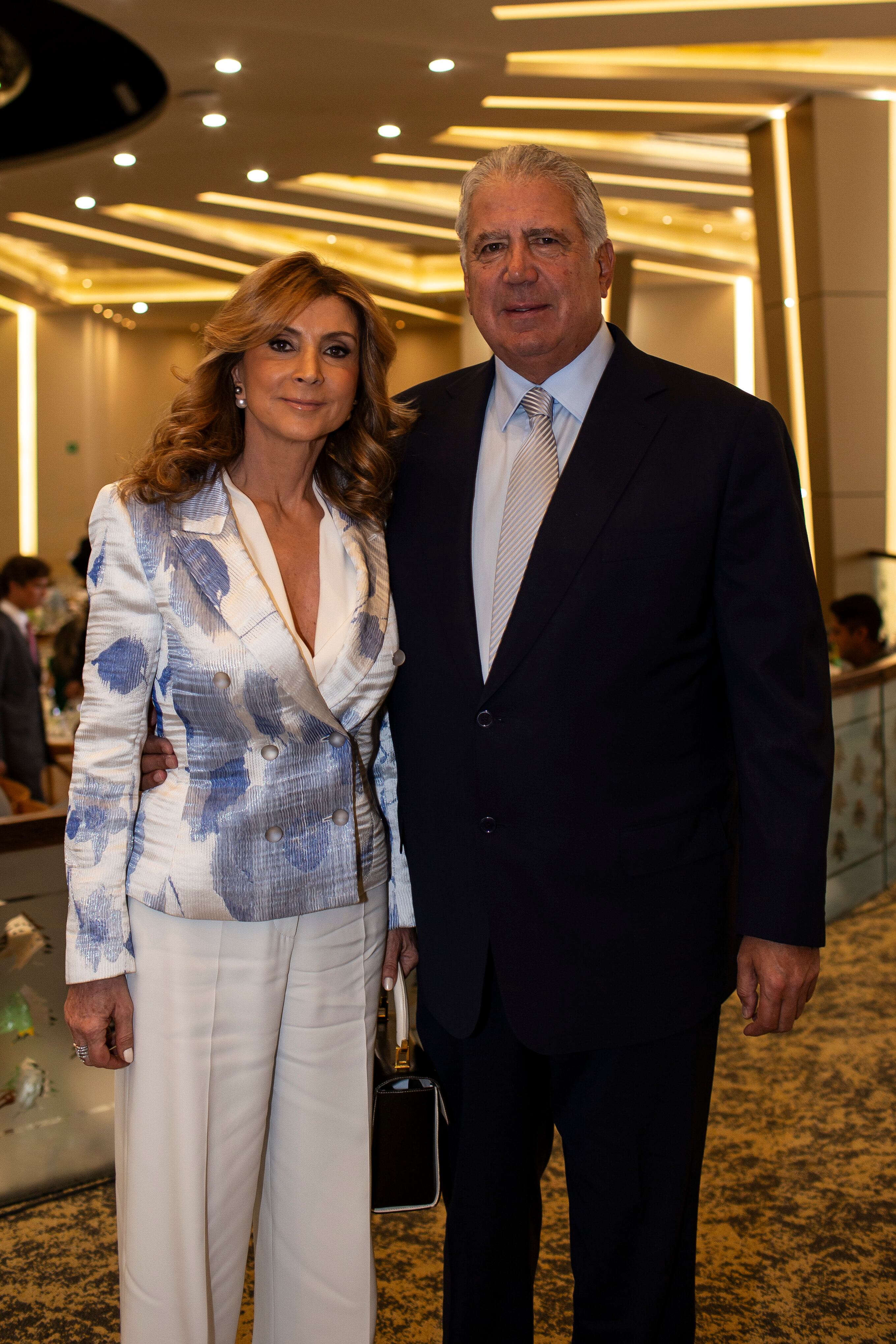 Gina y Alfredo Miguel. (Foto: Esteban Torreblanca)
