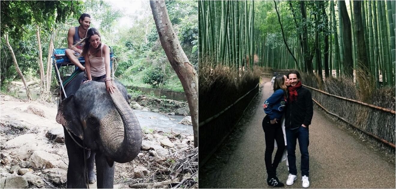 <p>La romántica luna de miel de Bárbara Ruesga y Gog Murguía. <strong>(Fotos: Instagram)</strong></p>
