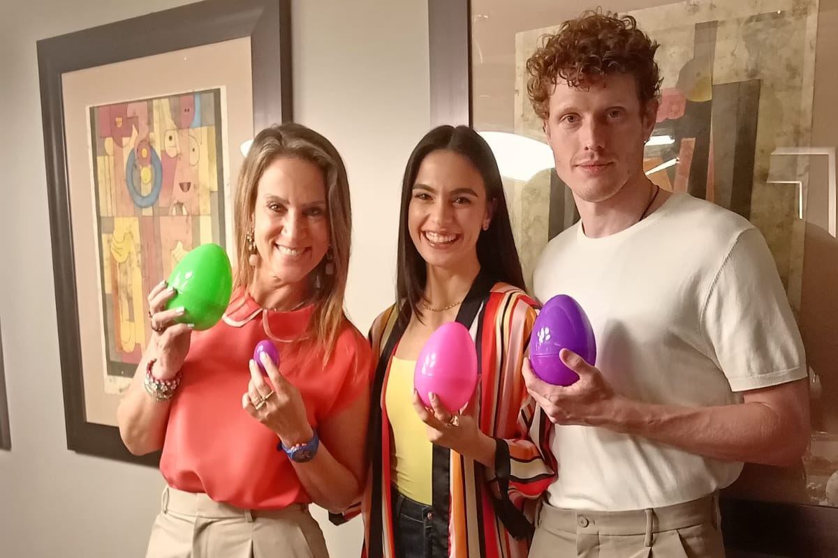 Vero Salame, Julieta Agopian y Nico Benítez. (Foto: Especial)