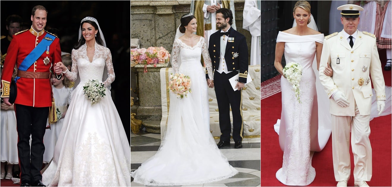 <p>¿En manos de qué diseñadores dejaron el atuendo más importante de sus vidas las royals? <strong>(Fotos: Archivo)</strong></p>
