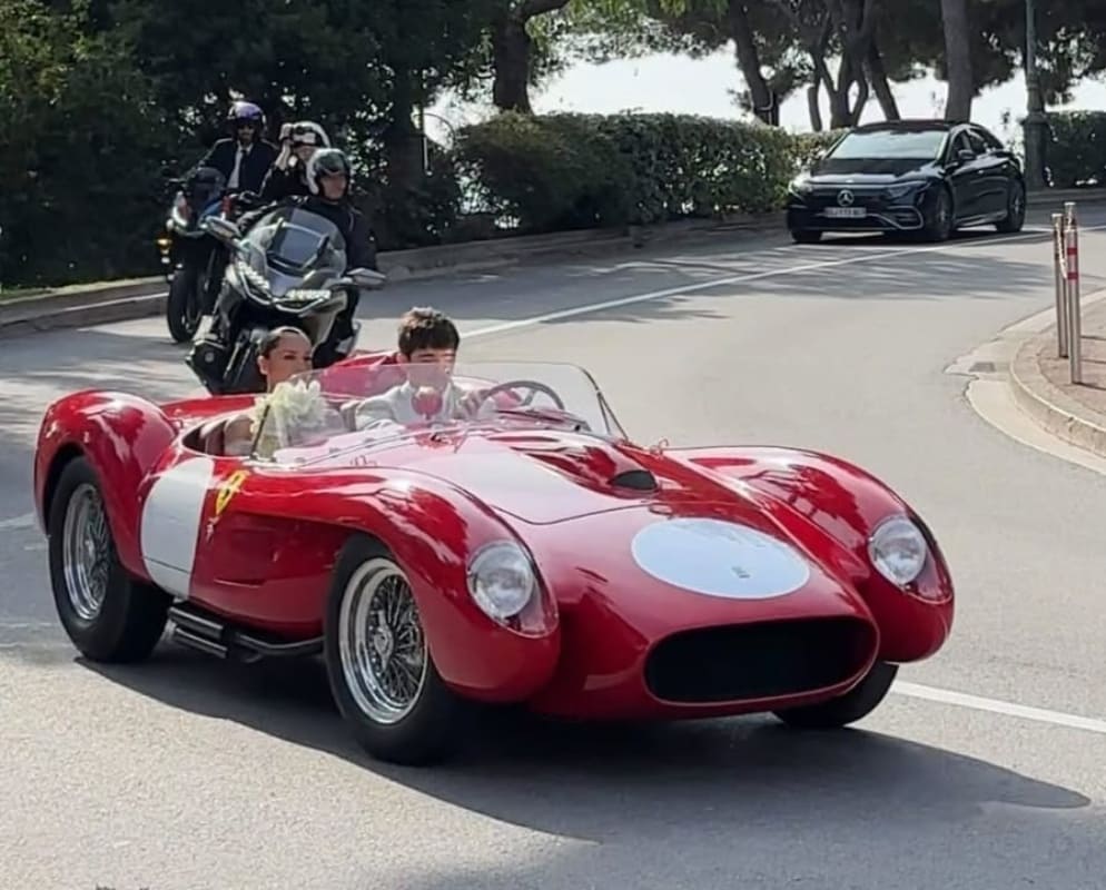 La boda de Charles Leclerc y Alexandra Saint Mleux en Mónaco / Foto: X