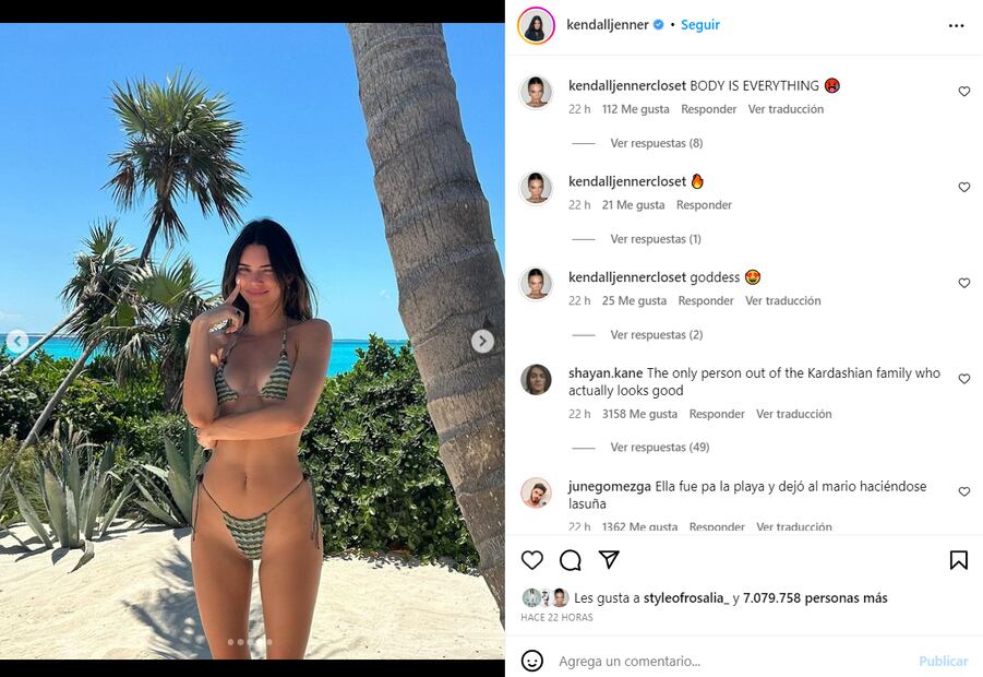Kendall Jenner seduce con el 'knitkini' que es casi imposible de llevar