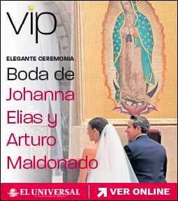 Se casan Johanna Elias y Arturo Maldonado