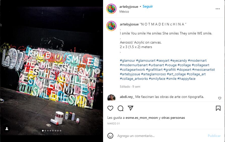 Josué A. Cornejo, el artista mexicano que brilla entre las estrellas
