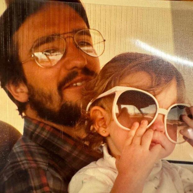 Ricardo Salinas Pliego junto a su hija mayor / Foto: Instagram
