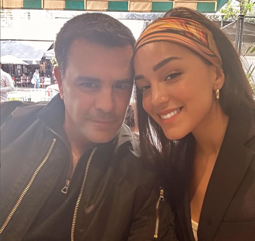 Eduardo Capetillo con su hija Alejandra / Foto: Instagram